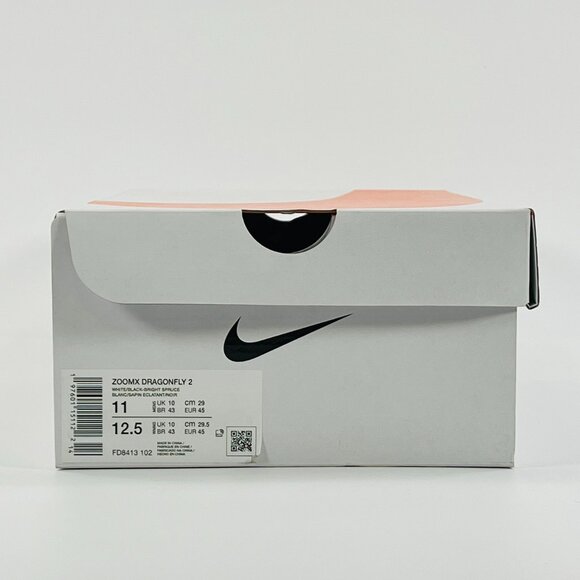 Nike ZoomX Dragonfly 2 'White Spruce Electric' FD8413-102 Track Multi Size - Picture 10 of 16